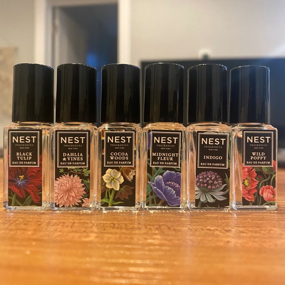Collection Set of 6 NEST Fragrances Perfume Minis